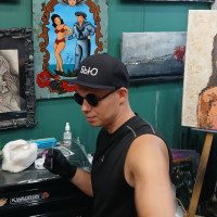 Единственный незрячий татуировщик. Часть II